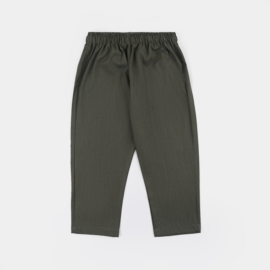 Boys Poly Viscose 2Piece Suit (Dusty Olive)