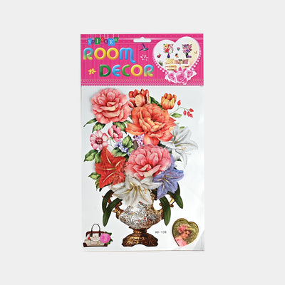 Flower 3D Sticker Large