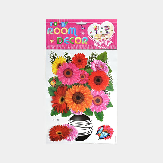 Flower 3D Sticker Large