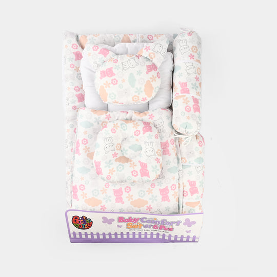 Baby Care Carry Nest 6 Pcs Set - Cats