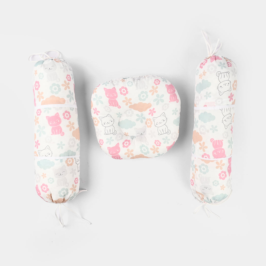 Baby Care Carry Nest 6 Pcs Set - Cats