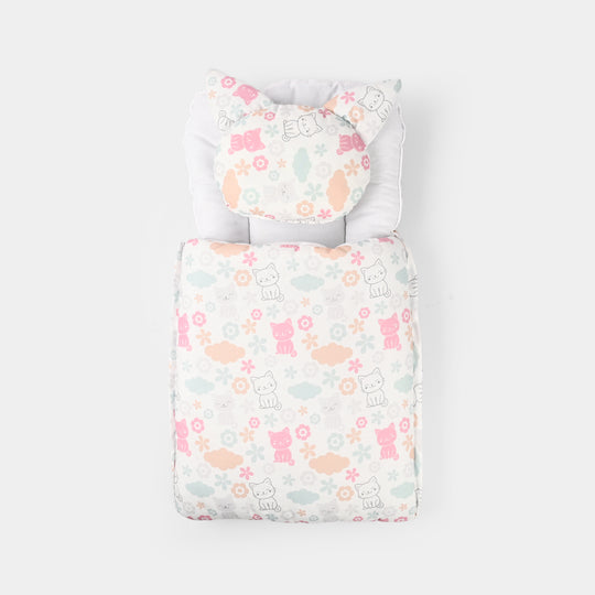 Baby Care Carry Nest 6 Pcs Set - Cats