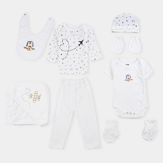 Baby Starter Set Pack Of 8PCs | 0-3M