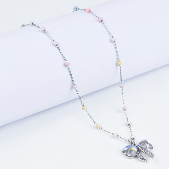 Elegant Multi Beaded Necklace for Girls