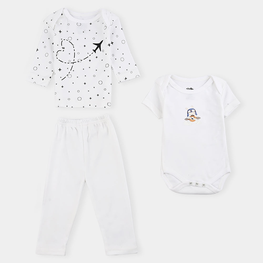 Baby Starter Set Pack Of 8PCs | 0-3M