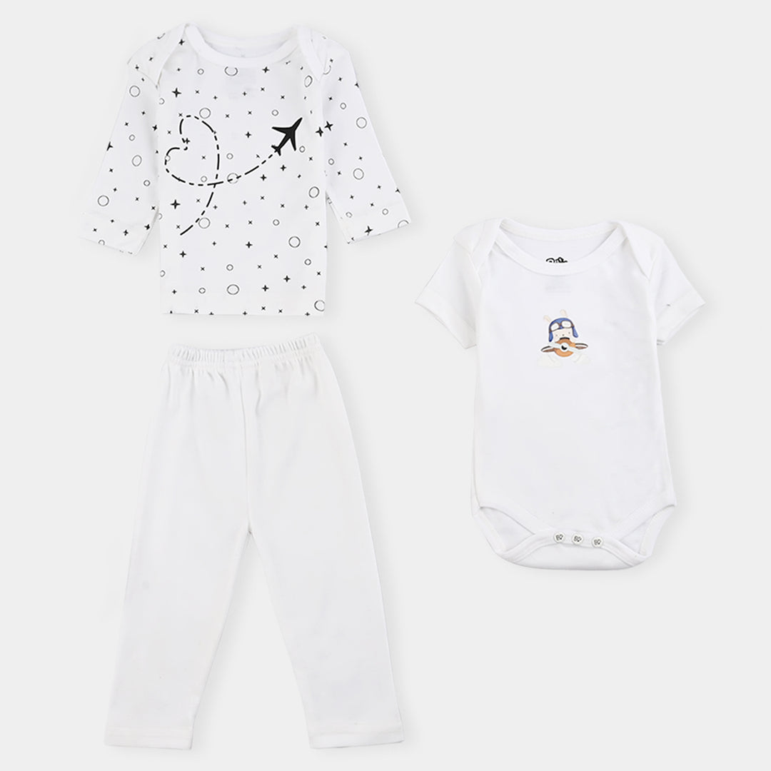 Baby Starter Set Pack Of 8PCs | 0-3M
