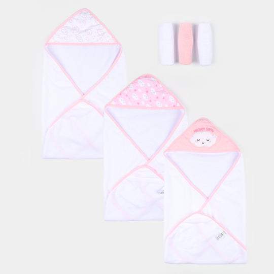 Bath Towels & Face Towels Pack of 6