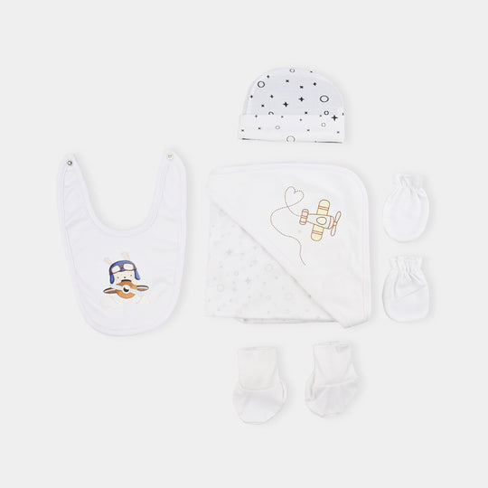 Baby Starter Set Pack Of 8PCs | 0-3M