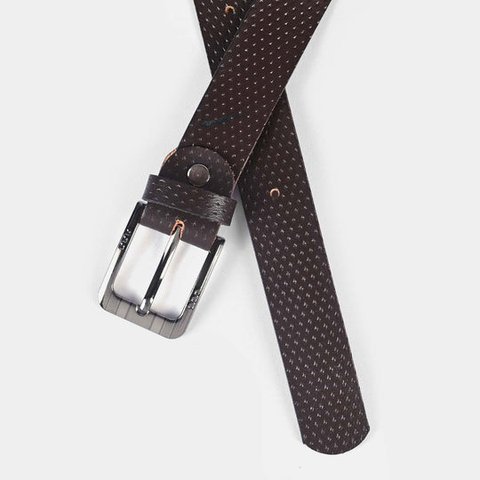 Kids Belt Textured | BROWN