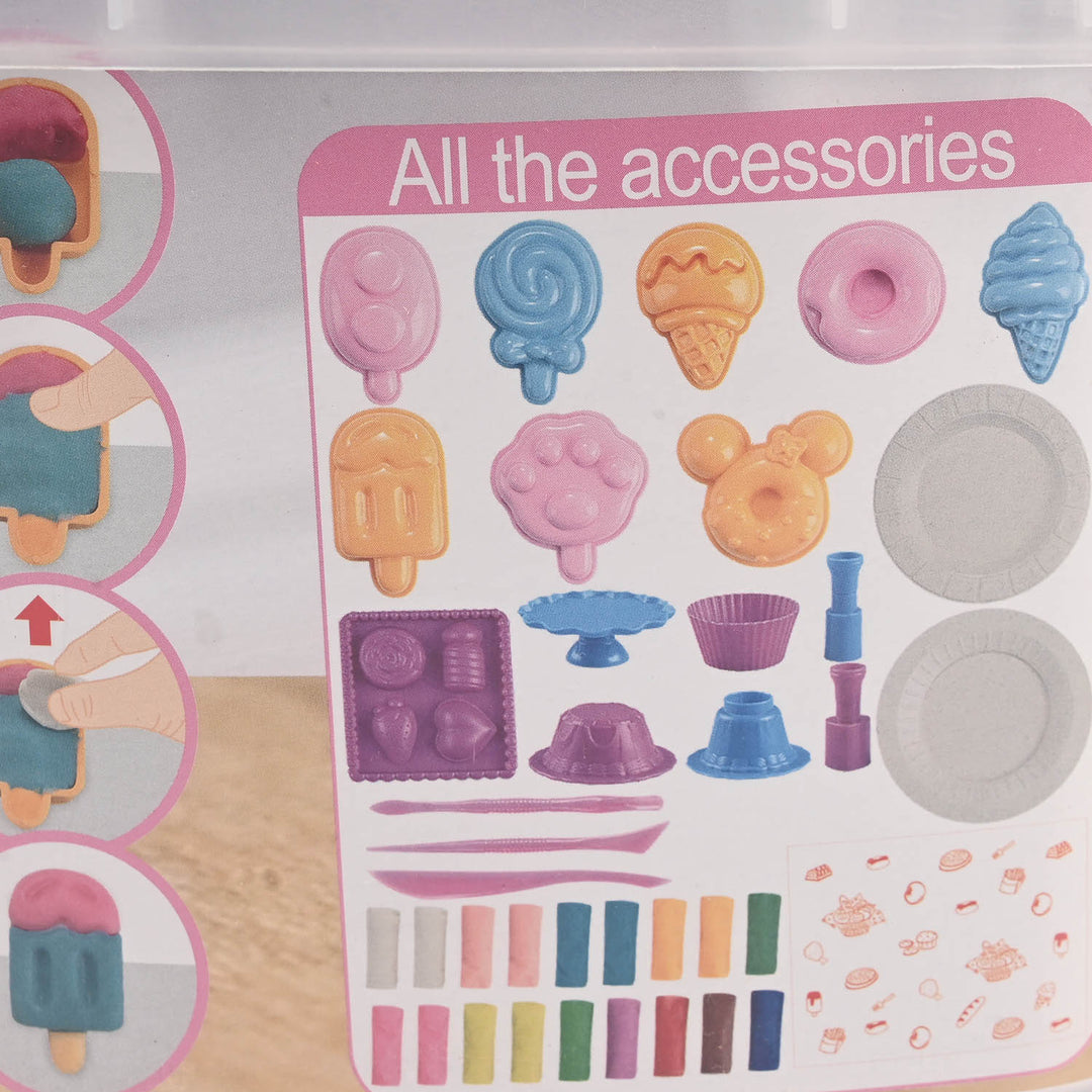 Playdough Ice Cream Popsicle Cake Clay