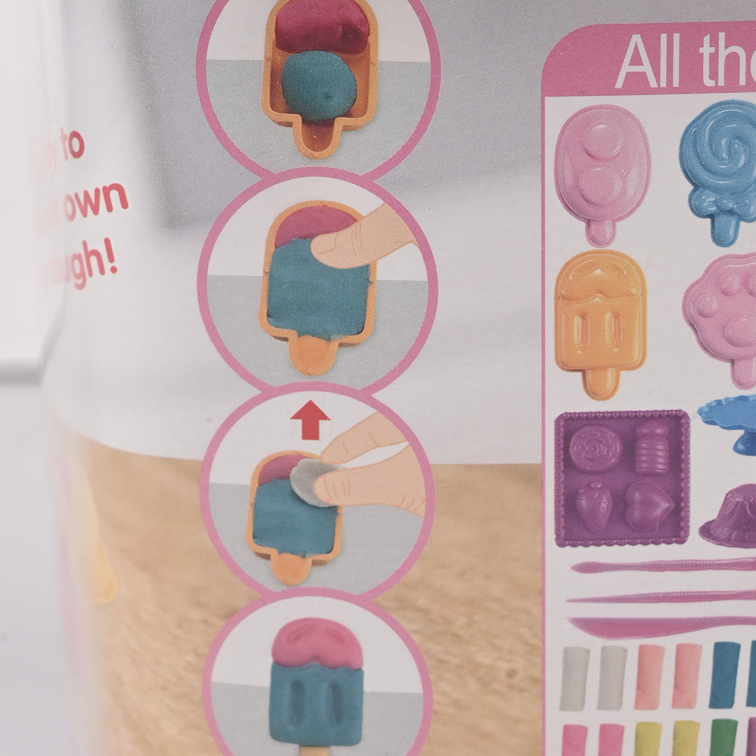 Playdough Ice Cream Popsicle Cake Clay