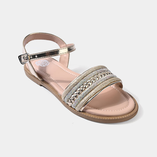 Girls Sandal 456-122-GOLDEN