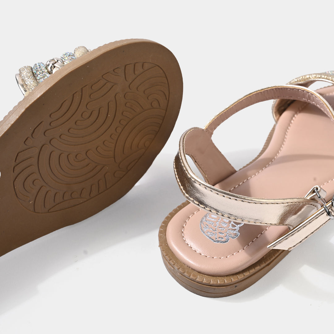 Girls Sandal 456-122-GOLDEN