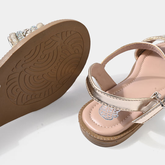 Girls Sandal 456-122-GOLDEN
