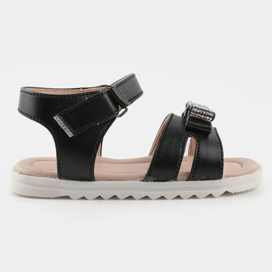 Girls Sandal 40-117-BLACK