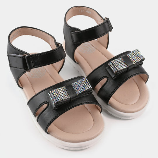 Girls Sandal 40-117-BLACK