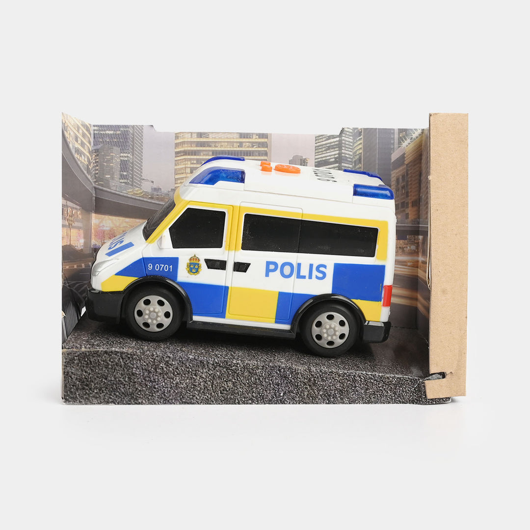 Rush & Rescue Vehicle Toy with Light and Sound