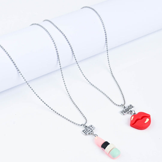 Best Friend Pendant Necklaces