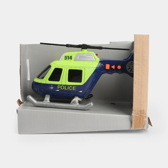 Emergency Vehicle Toy with Light & Sound