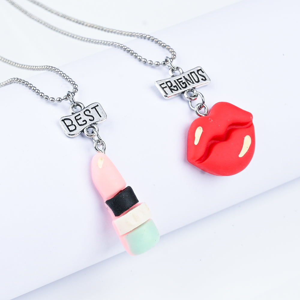 Best Friend Pendant Necklaces