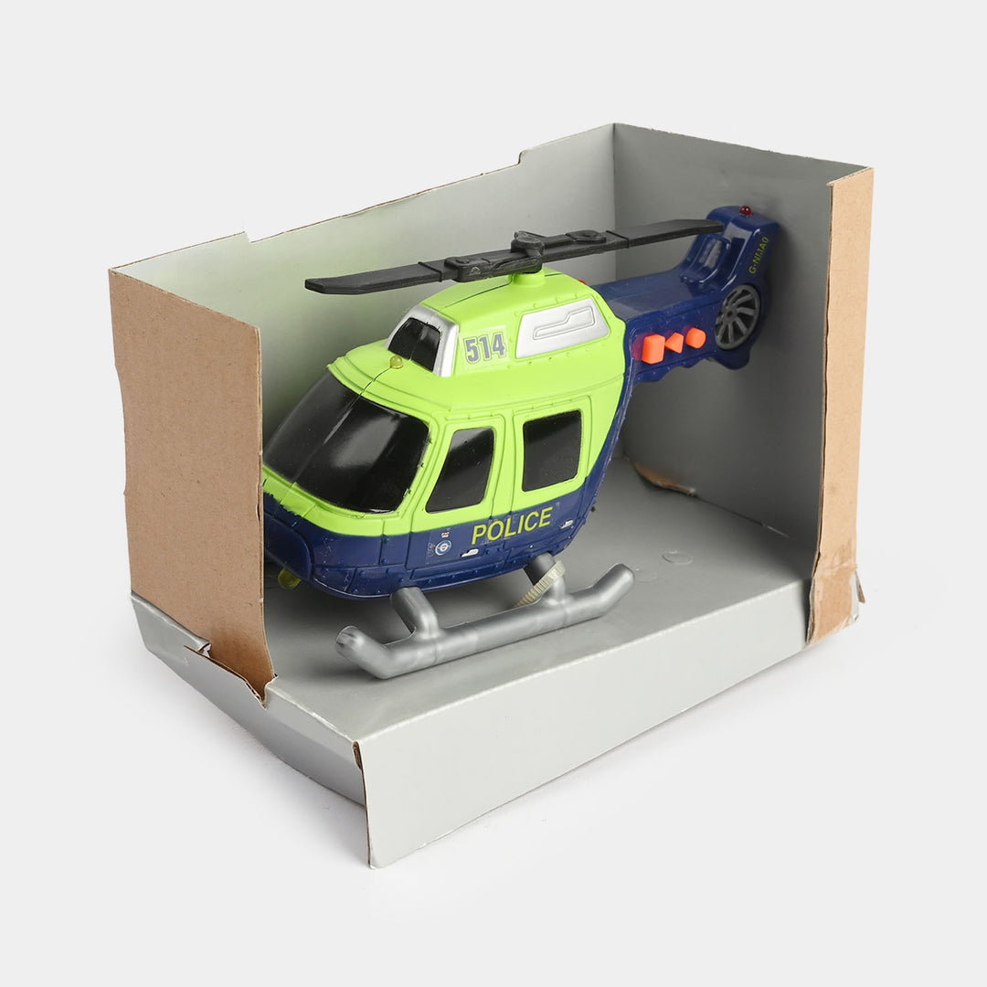 Emergency Vehicle Toy with Light & Sound