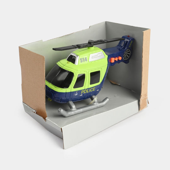 Emergency Vehicle Toy with Light & Sound