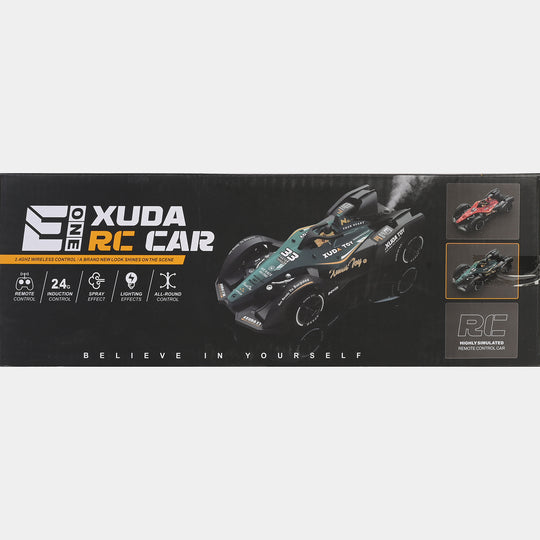 Remote Control Racing Car with Lights & Spray