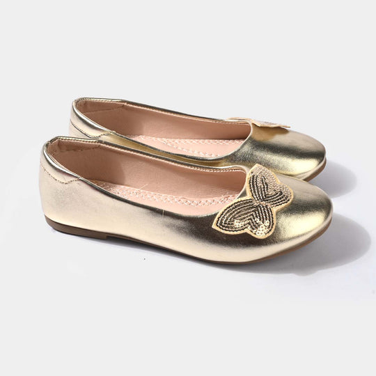 Girls Pumps 1349-GOLDEN