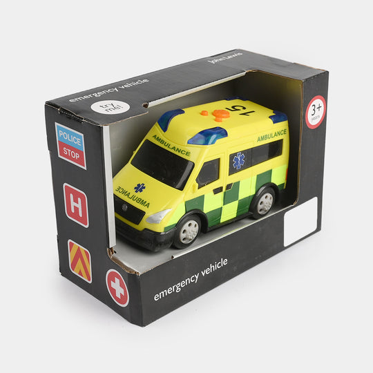 Emergency Vehicle Ambulance Realistic & Sounds For Kids
