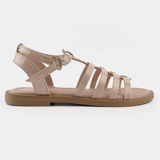 Girls Sandal AB-03-BEIGE