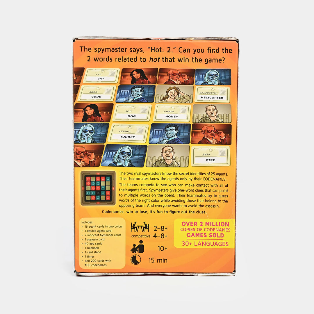Code Name Board Game