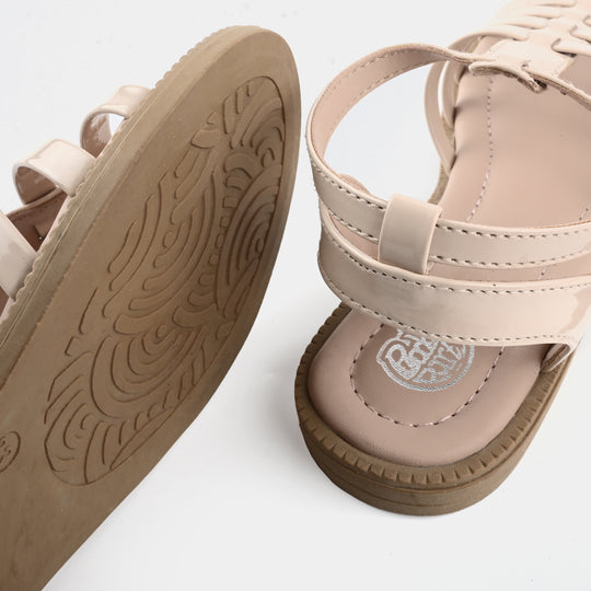 Girls Sandal AB-03-BEIGE