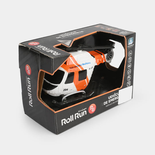 Emergency Vehicle Toy with Light and Sount for Kids