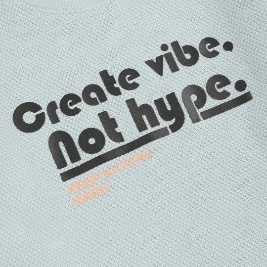 Boys Cotton PK T-Shirt Create Vibe- Blue