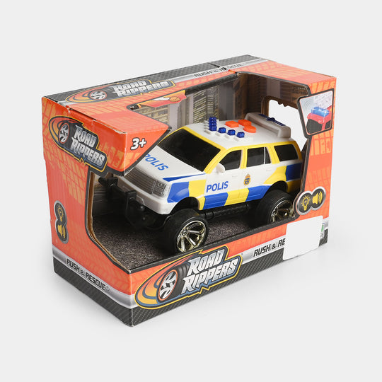 Rush & Rescue Vehicle Toy with Light and Sound for Kids