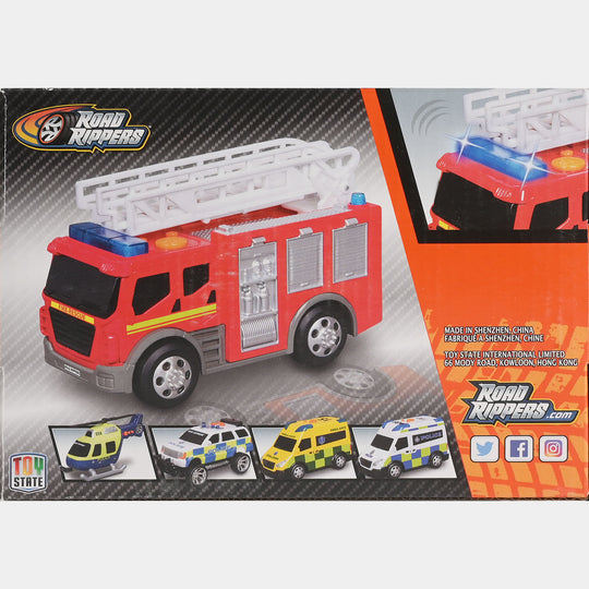 Rush & Rescue Vehicle Toy with Light and Sound for Kids