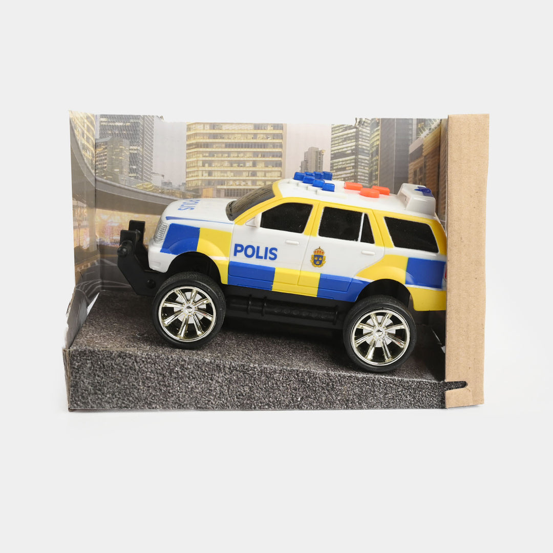 Rush & Rescue Vehicle Toy with Light and Sound for Kids