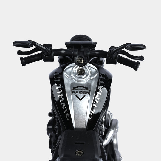 Pull Back Motorcycle With Light & Sound For Kids