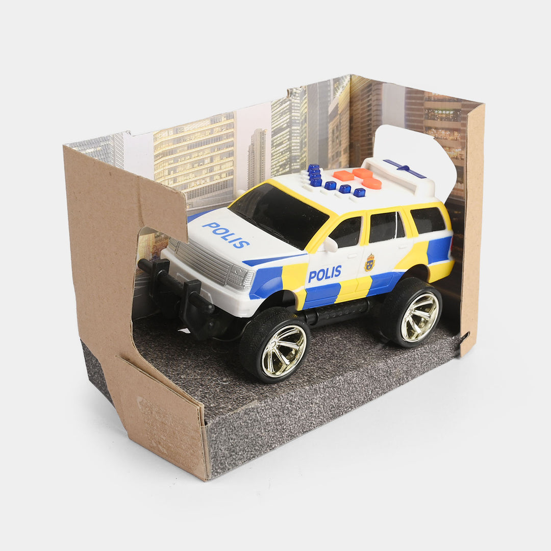Rush & Rescue Vehicle Toy with Light and Sound for Kids