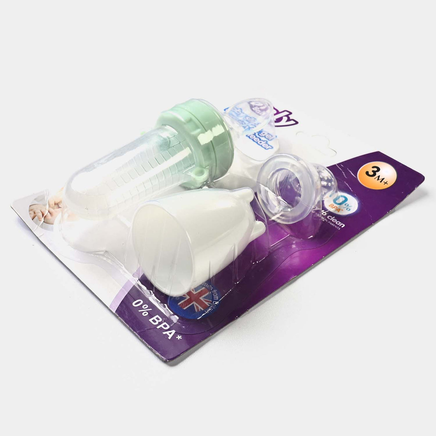 Baby 2 in 1 Silicone Food Feeder & Fruit Feeder Nibbler