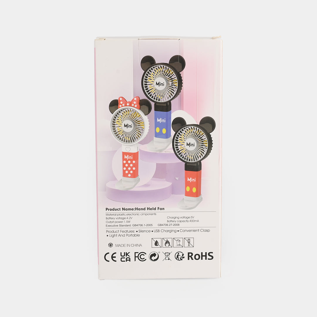 Rechargeable Mini Handheld Fan