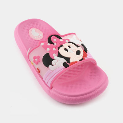 Girls Slippers 205-44-Fuchsia