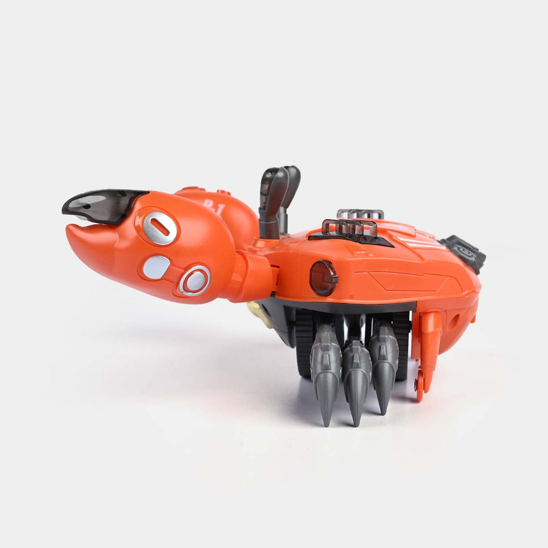 Musical Crawling Crab Toy With Light & Sound