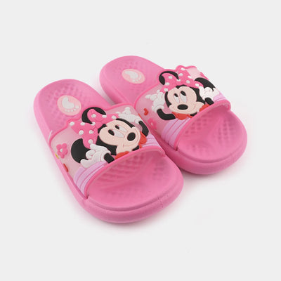 Girls Slippers 205-44-Fuchsia