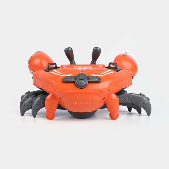 Musical Crawling Crab Toy With Light & Sound