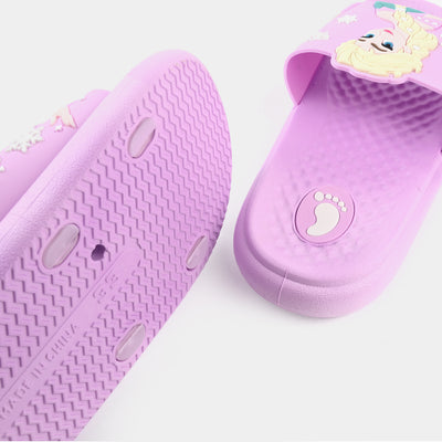 Girls Slippers 205-17-Purple