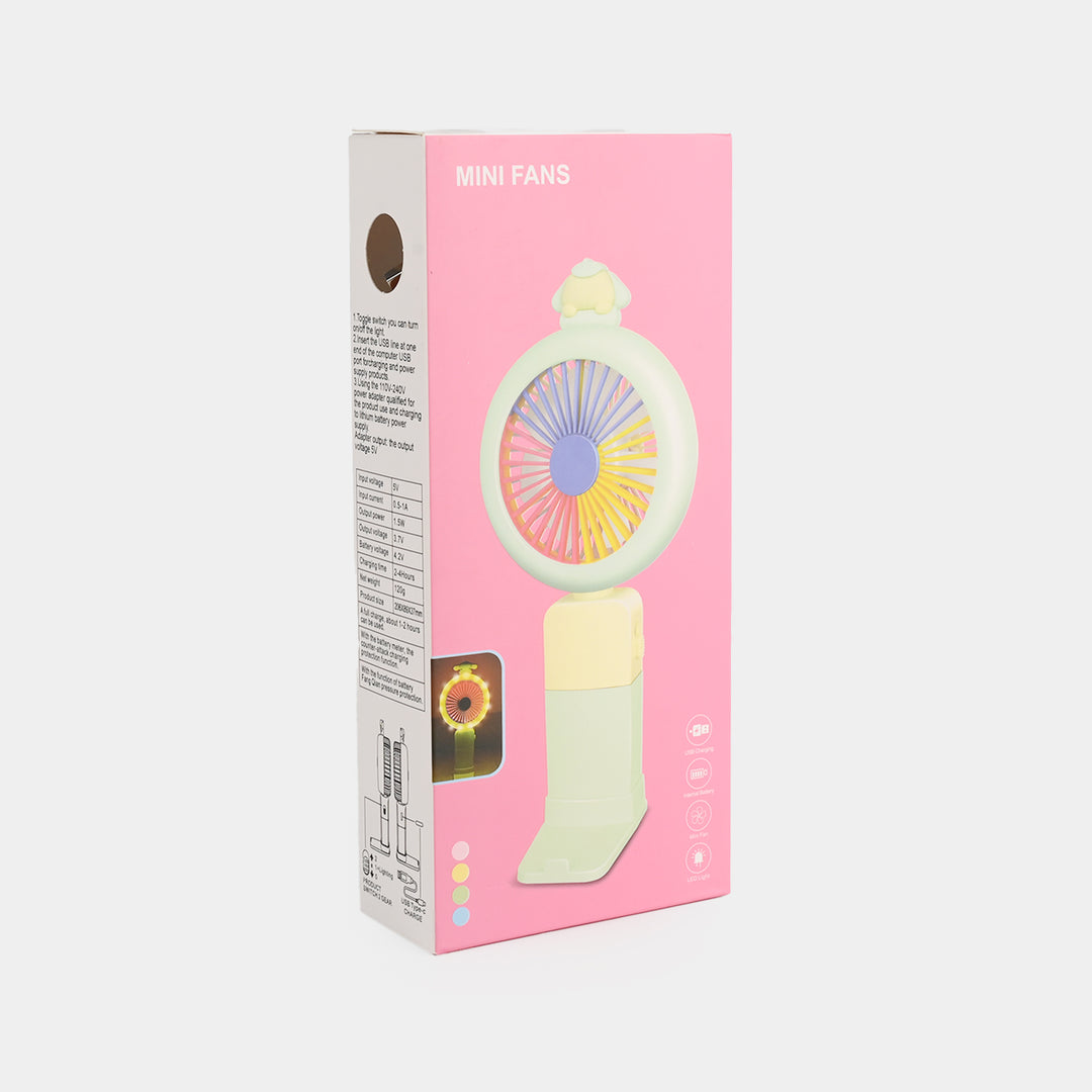 Rechargeable Mini Handheld Fan