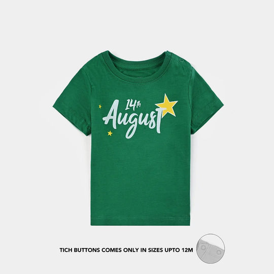 Infant Girls T-Shirt SHINING STAR-Joly Green