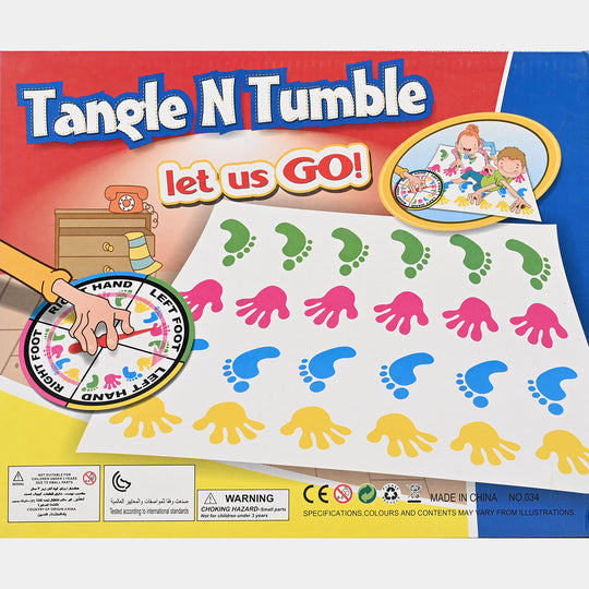 Fun Hand and Foot Twister Game