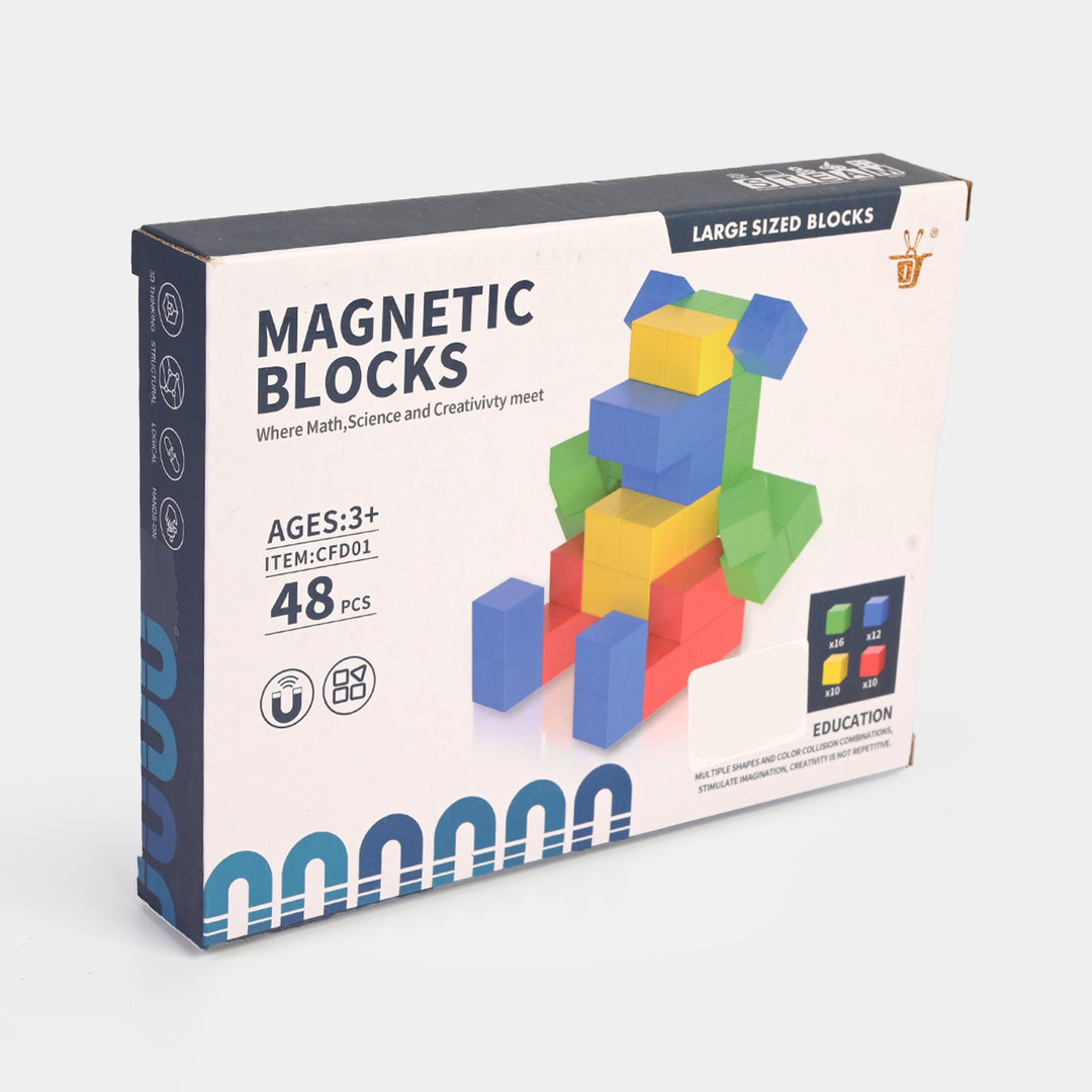 Magnetic Blocks 48Pcs 2.5cm CFD02